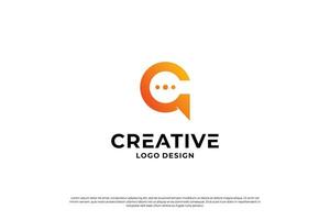 Letter C logo design template. Creative initial letters C logo design symbol. vector