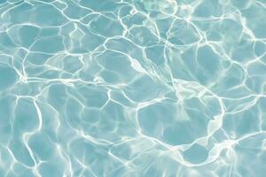 Texture of water in swimming pool for background photo
