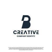 initials letter B P logo design inspiration vector