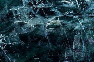 dark blue abstract ice texture background photo