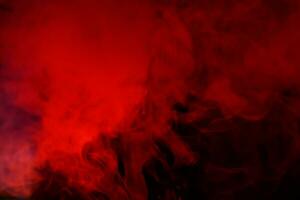 textura rojo vapor en negro foto
