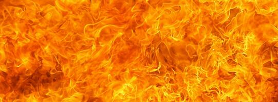 blaze fire flame conflagration texture for banner background photo