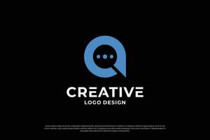 letra un logo diseño modelo. inicial letras una. símbolo una. creativo letra un logo vector. vector