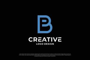 Letter BP logo design template. Initial letters BP. Symbol BP. Creative letter BP logo vector. vector