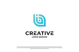 letra si logo diseño modelo. creativo inicial letras si logo símbolo. vector