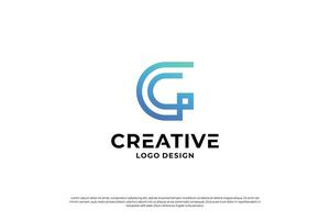 Letter C logo design template. Creative initial letters C logo design symbol. vector