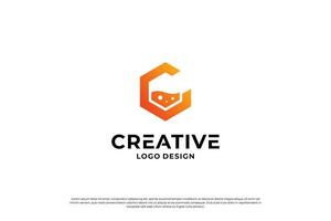 letra C logo diseño modelo. creativo inicial letras C logo diseño símbolo. vector