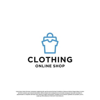 Online Clothing Store Logo Vector Art, Icons, and Graphics for Free ...