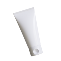 Cosmetic bottle cream or container with pump dispenser. Plastic cream tube. Cosmetic packaging mock up rendering png