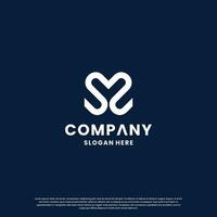 creative letter S, S S, logo design monogram for your business vector