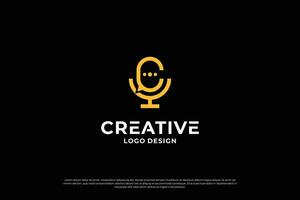 Letter C logo design template. Creative initial letters C logo design symbol. vector