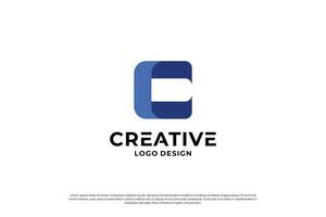 letra C logo diseño modelo. creativo inicial letras C logo diseño símbolo. vector