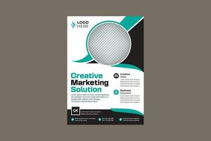 Brochure design, cover modern layout, annual report, poster, flyer in A4 vector