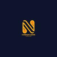 Exclusive N Letter Logo vector