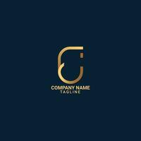 Minimal E Letter Logo Design vector