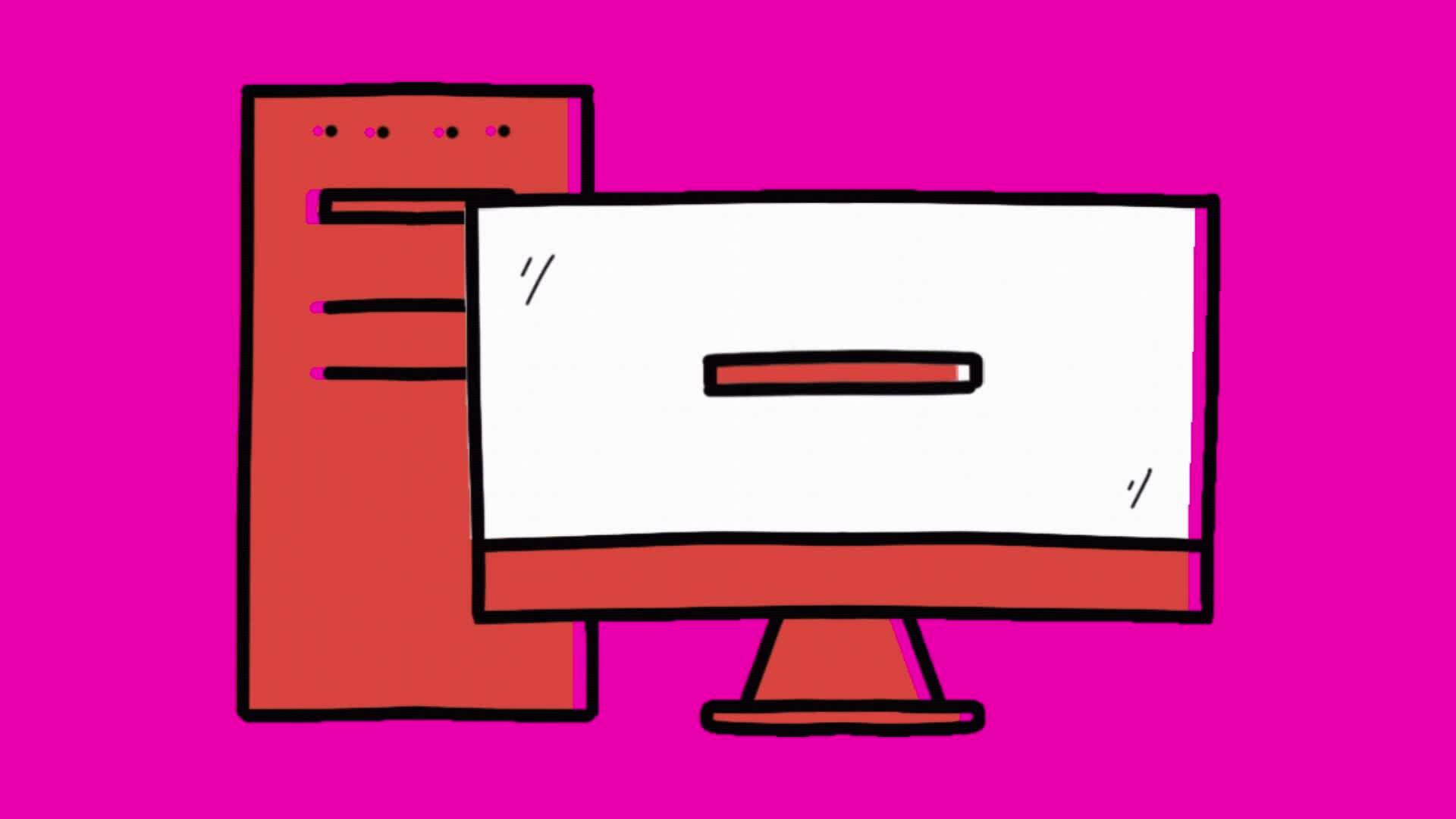 Digital marketing gif stock video footage for free download