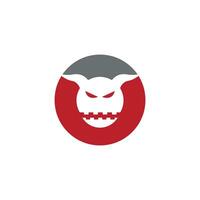vector del logotipo del diablo