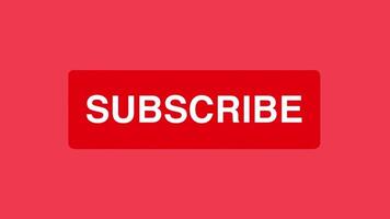 subscribe social media button video