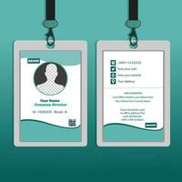 Id Card Design vector