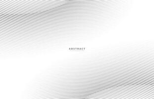 Abstract background, vector template for your ideas, monochromatic lines texture, waved lines texture