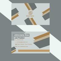 simple minimal Business Card layout template vector