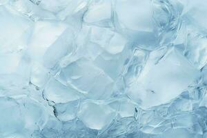 AI generated Ice texture background photo