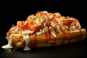 AI generated Delicious Lobster roll. Generate Ai photo
