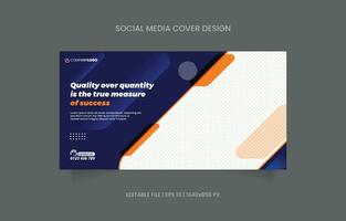 negocio bandera diseño social medios de comunicación promoción vector