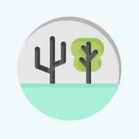 Icon Climate Change. related to Plastic Pollution symbol. flat style. simple design editable. simple illustration vector