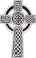 celtic cross vector illustration