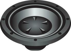 Isolated Loud speaker vector