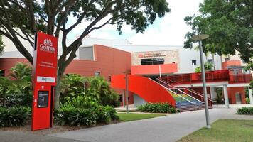 Brisbane, Queensland, Australia, - 6 January 2023 - Queensland Conservatorium, Griffith University, South Bank Campus is one of Australia's leading music and performing arts schools. photo