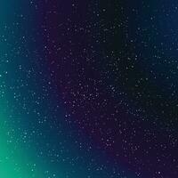 An Illuminated starry sky background vector