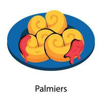 Trendy Palmiers Concepts vector