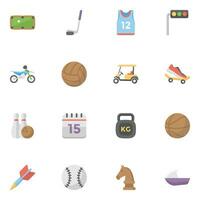 paquete de Deportes icono vectores