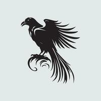 Raven Vector Art, Icons, and Graphics