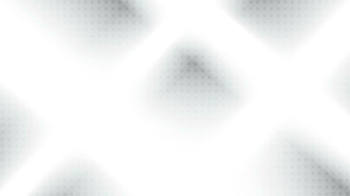 Abstract geometric white and gray color background with square dot pattern. Vector illustration.