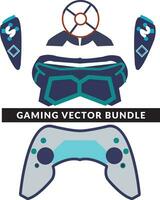 Gaming Vector Bundle Design Element