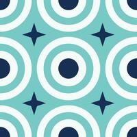 Seamless vector geometric color pattern background. Full color modern.