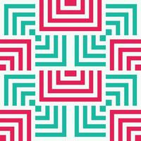 Seamless vector geometric color pattern background. Full color modern.