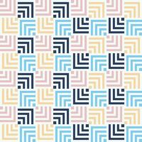 Seamless vector geometric color pattern background. Full color modern.