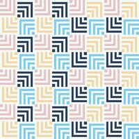 Seamless vector geometric color pattern background. Full color modern.