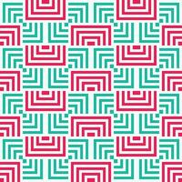 Seamless vector geometric color pattern background. Full color modern.