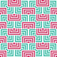 Seamless vector geometric color pattern background. Full color modern.