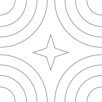 Vector seamless pattern. Modern stylish texture. Repeating geometric tiles