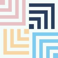 Seamless vector geometric color pattern background. Full color modern.