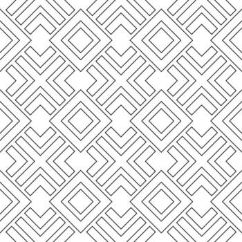 Vector seamless pattern. Modern stylish texture. Repeating geometric tiles