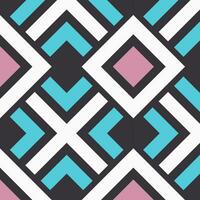 Seamless vector geometric color pattern background. Full color modern.