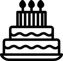 cake icon vector