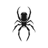 araña logo icono diseño vector